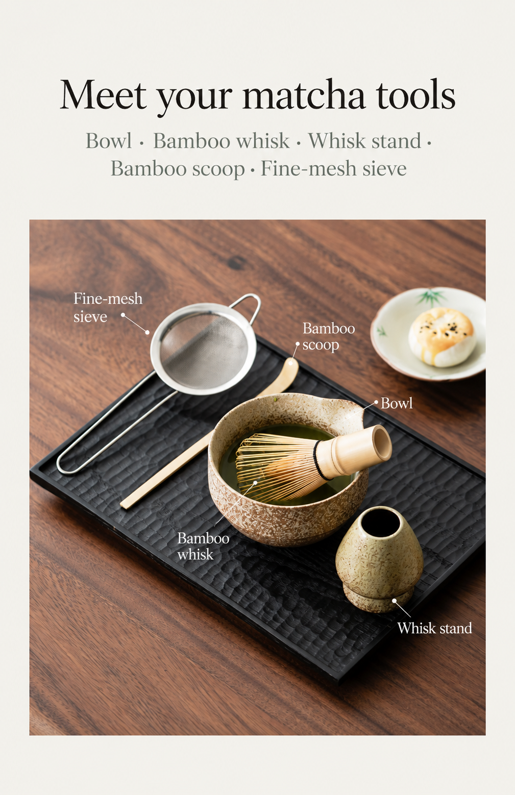 Meet your matcha tools