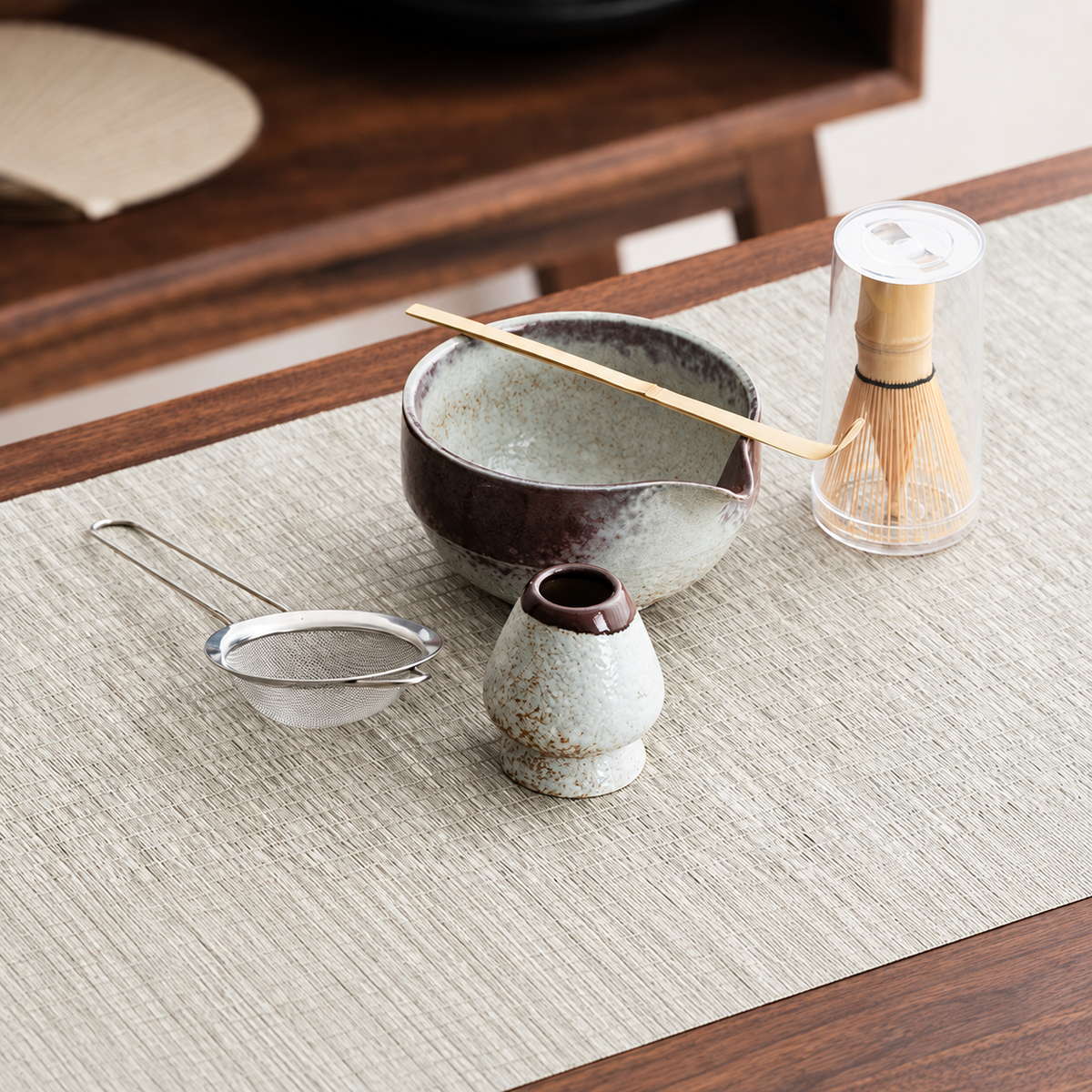 White Speckle — Five-Piece Set