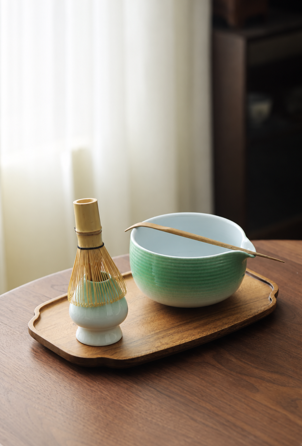 A quiet matcha moment