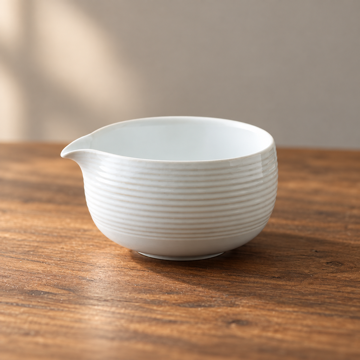 Moon White — Ribbed Bowl Only