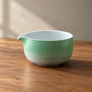 Gradient Green — Ribbed Bowl Only