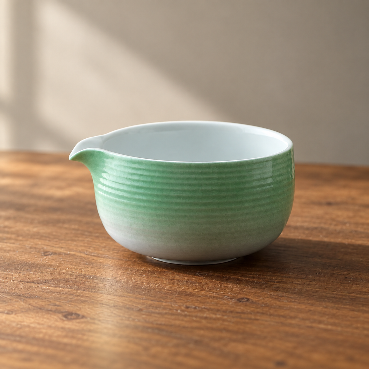 Gradient Green — Ribbed Bowl Only