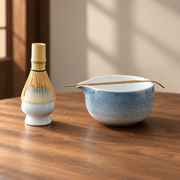 Gradient Blue — Ribbed Four-Piece Set