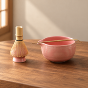 Pink — Ribbed Four-Piece Set