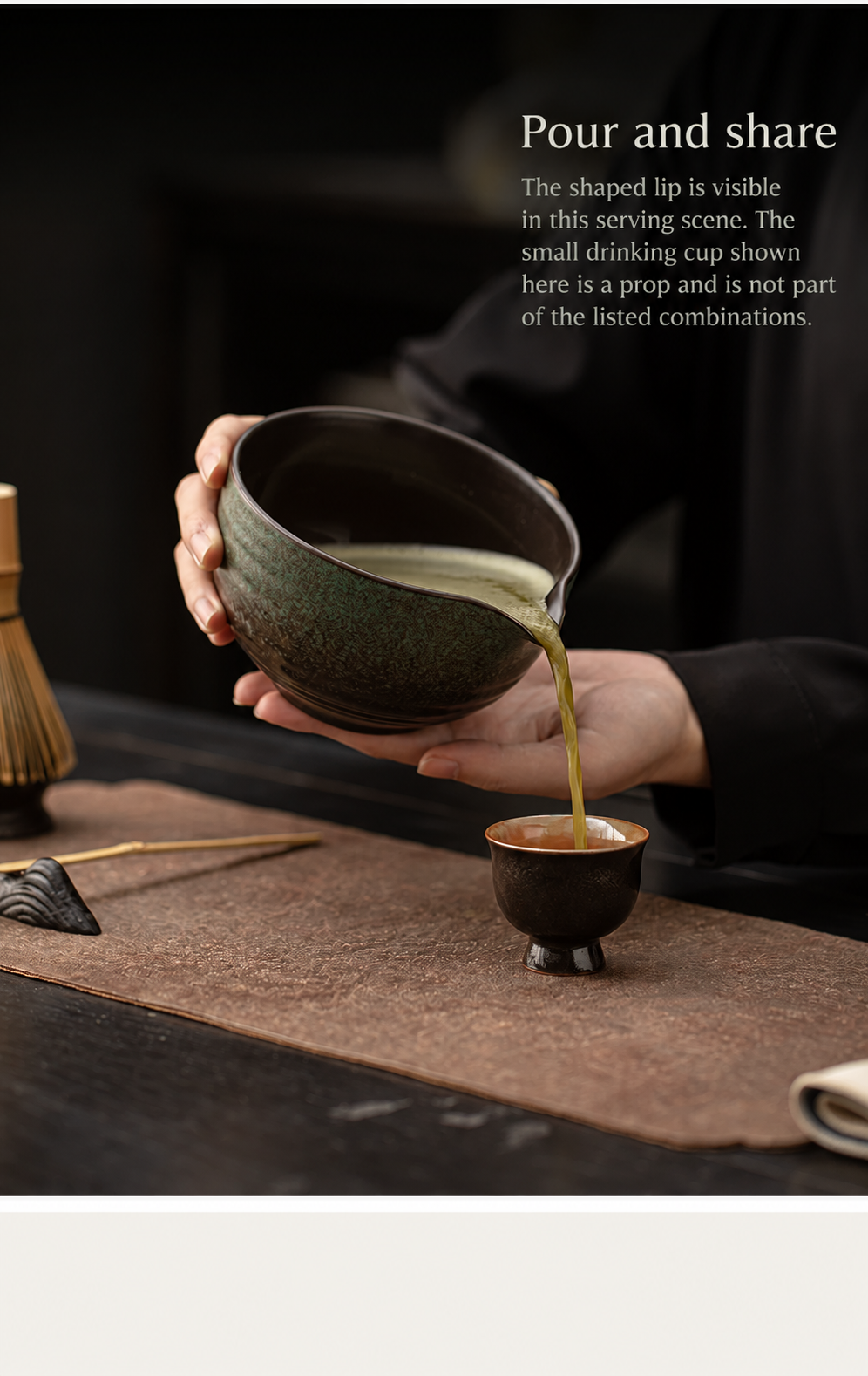 Pour and share