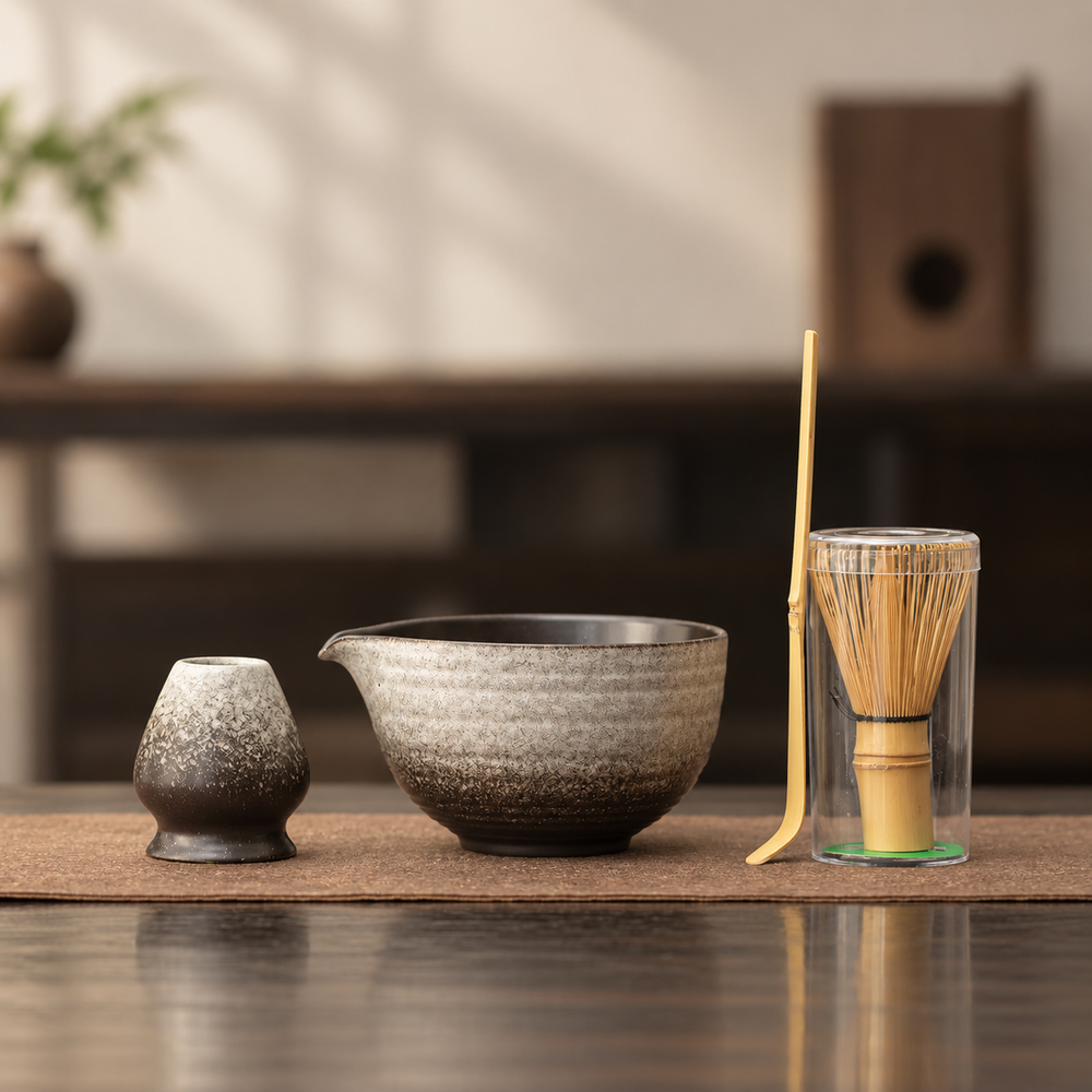 Pouring Matcha Bowls & Ritual Sets — image 1
