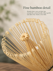 Fine bamboo detail