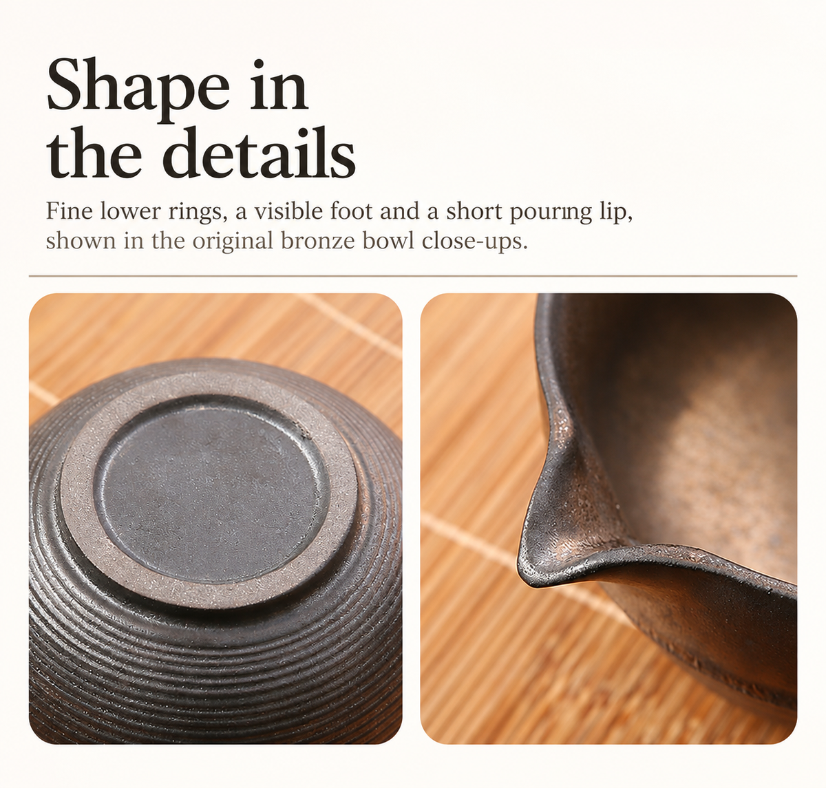 Shape in the details