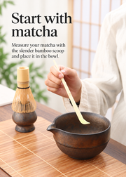 Start with matcha