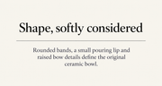 Shape, softly considered