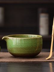 Glaze-Finish Pouring Matcha Bowls & Sets — image 4