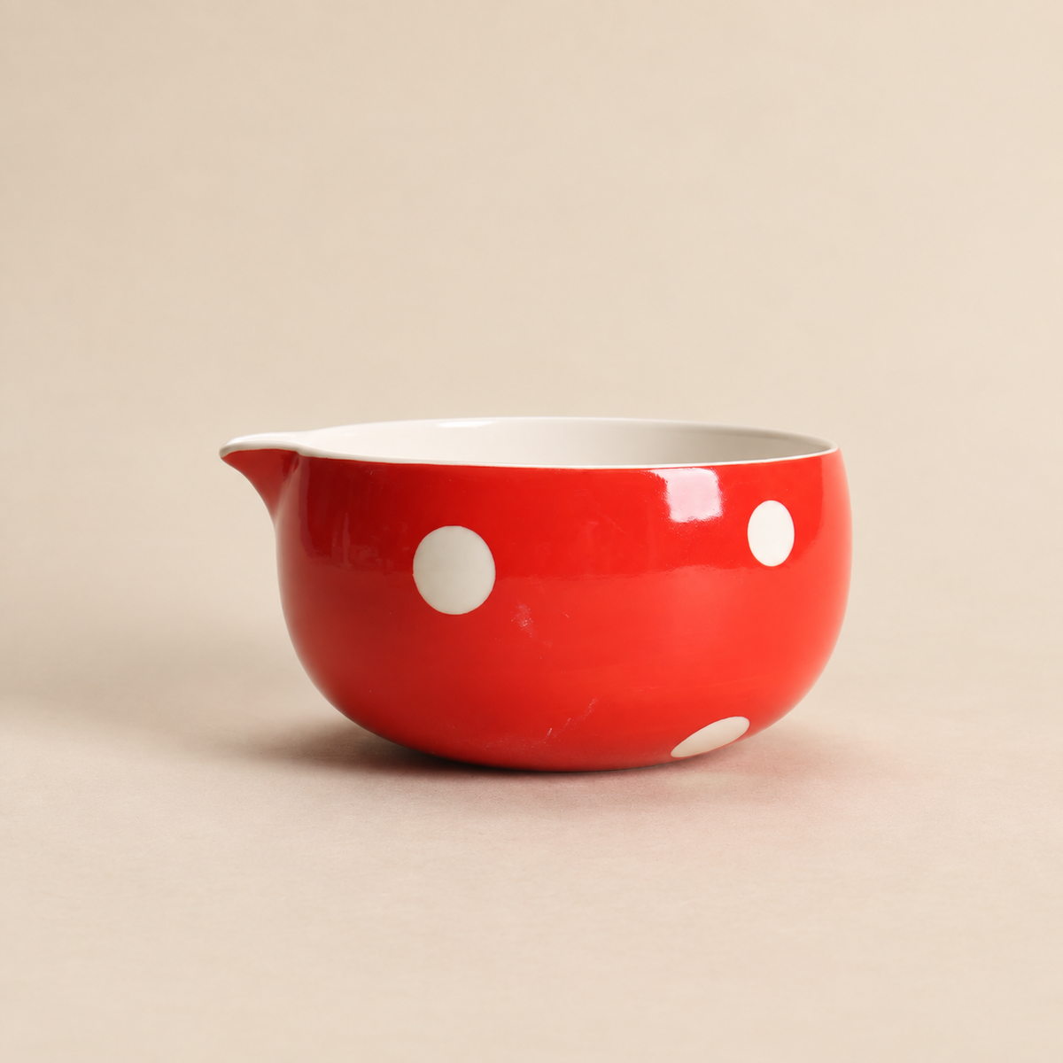 Red Dots — Pouring Bowl