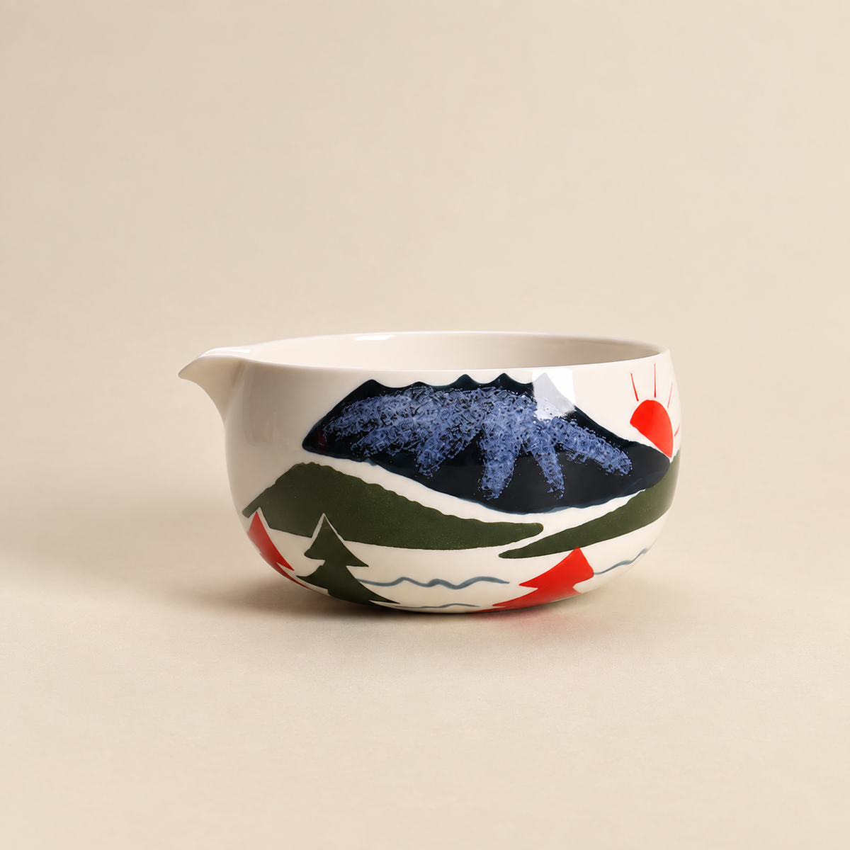Mountain Landscape — Pouring Bowl