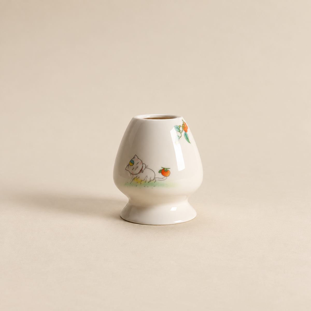 Resting Cat — Whisk Holder