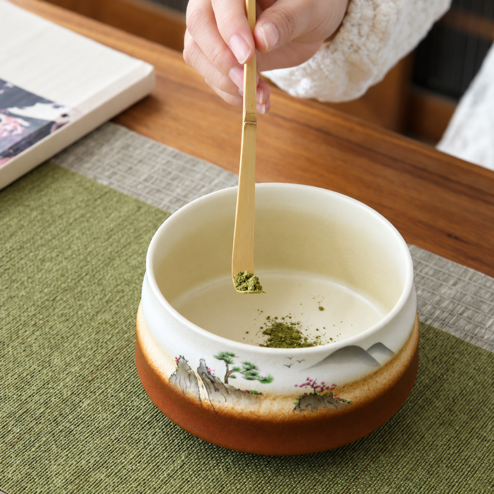 Four-Piece Ceramic Matcha Ritual Sets — image 2