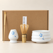 Blue Flower — Four-Piece Set