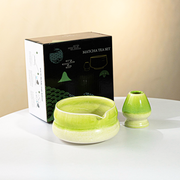 Lime Green — Black Illustrated Box — A 07