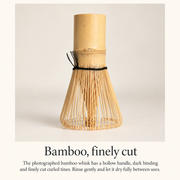 Bamboo, finely cut