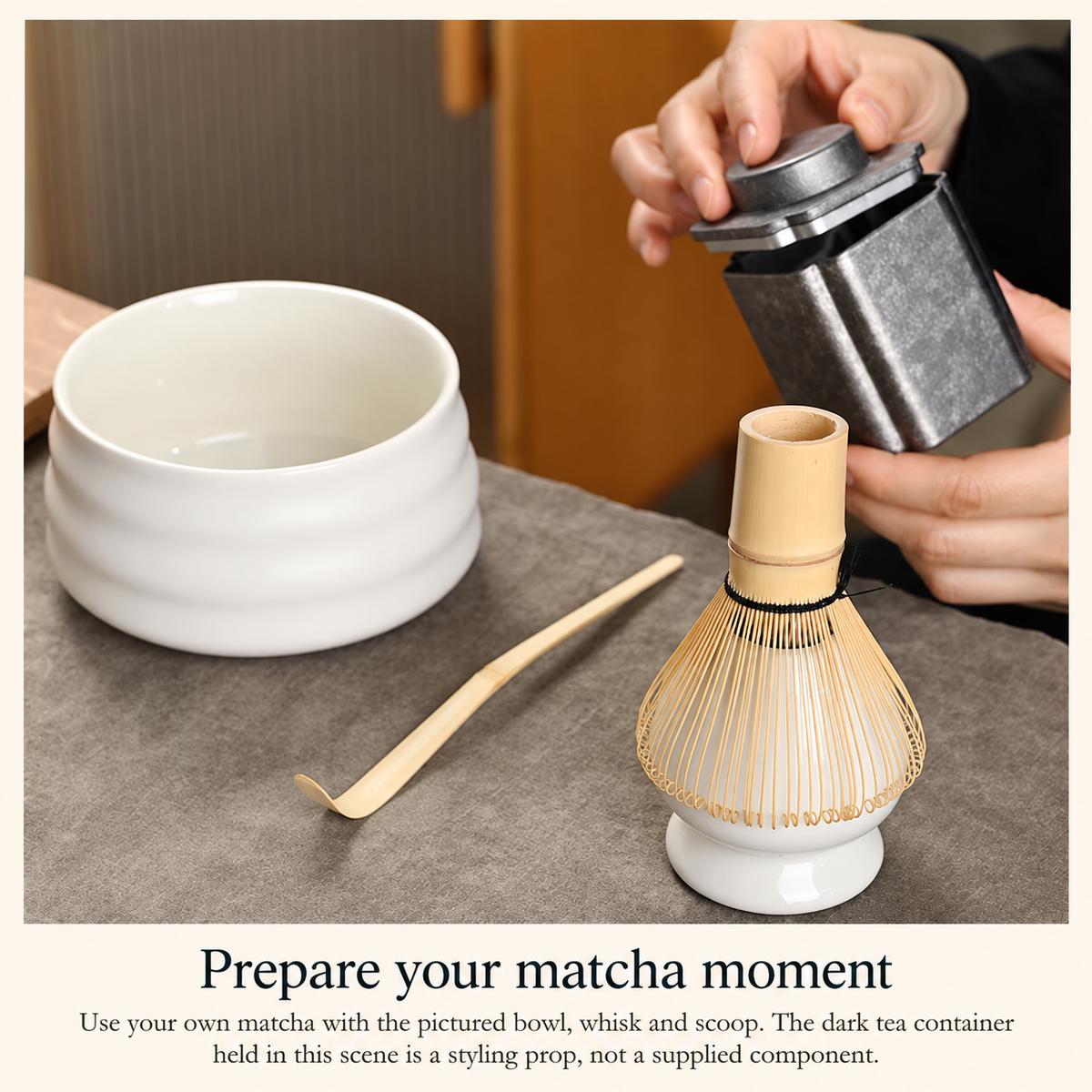 Prepare your matcha moment