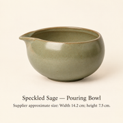 Speckled Sage — Pouring Bowl