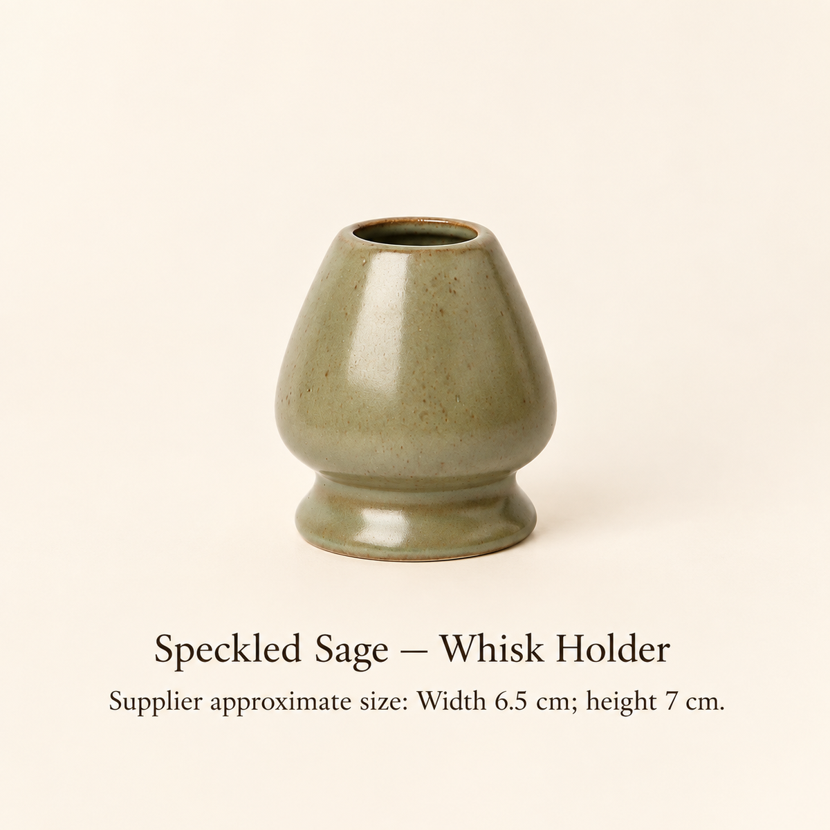 Speckled Sage — Whisk Holder
