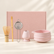Five-Piece Matcha Ritual Set — Soft Pink — image 1