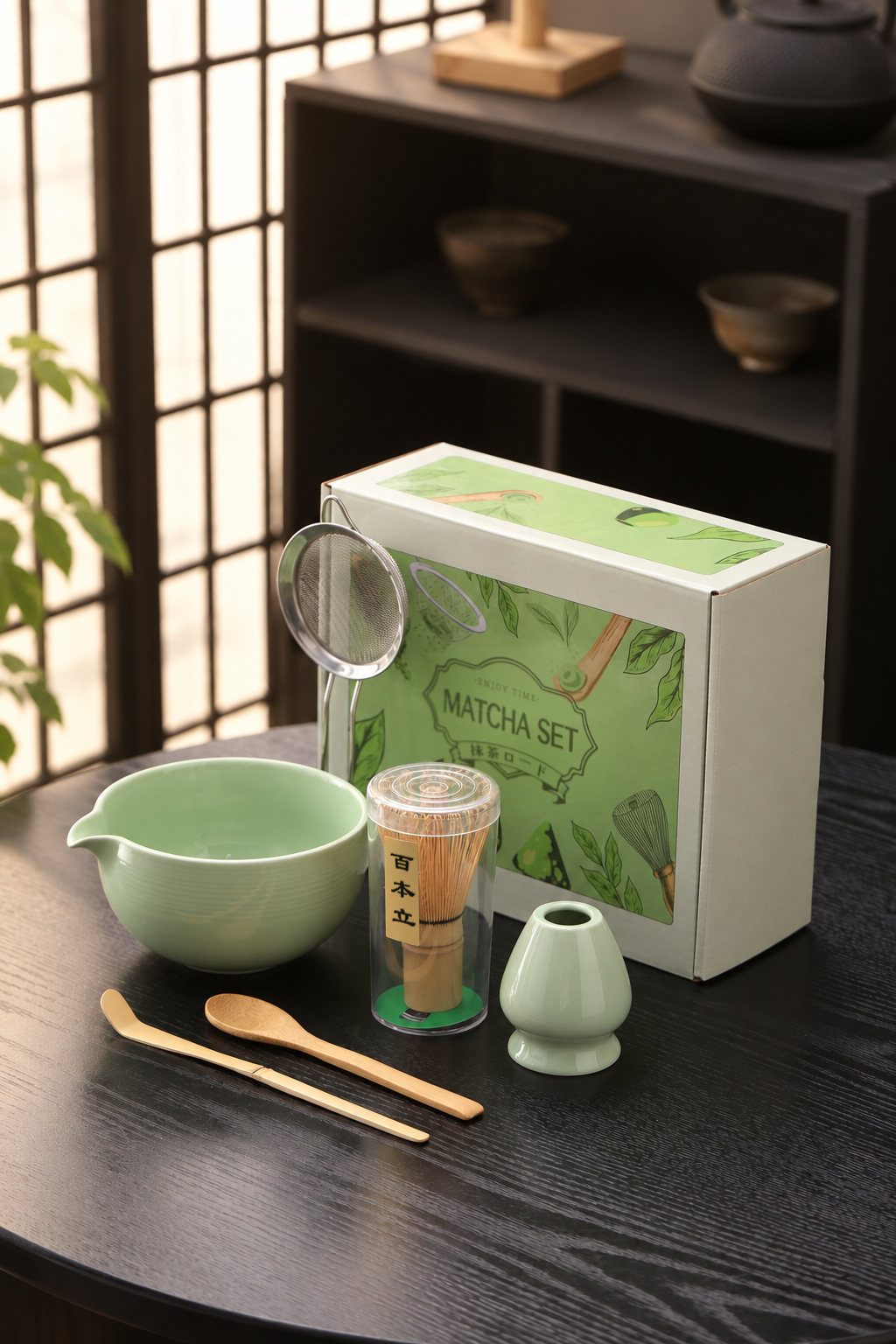 6-Piece Option 03 — Celadon — Fine Bands
