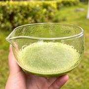 Textured Glass Matcha Pouring Bowl — image 1