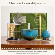 A blue note for your daily matcha