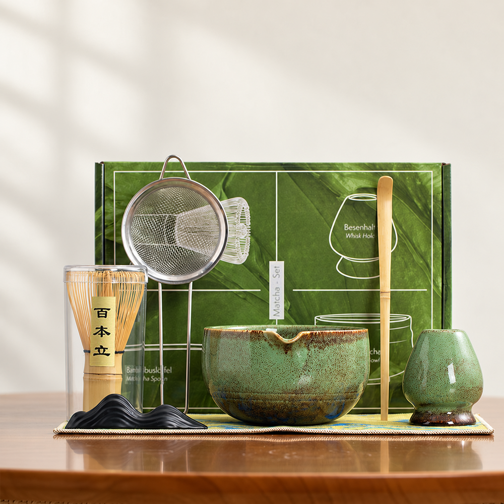 Reactive-Glaze Matcha Ritual Sets — image 1