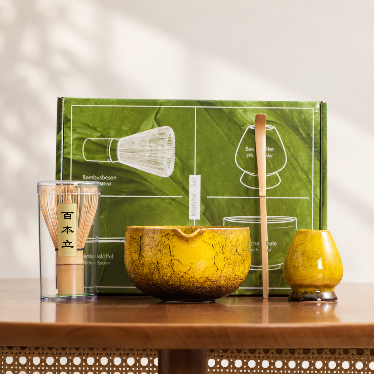 Golden Yellow — Four-Piece Set