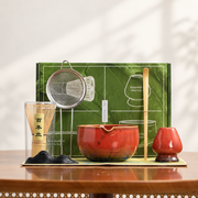 Mottled Red — Seven-Piece Set