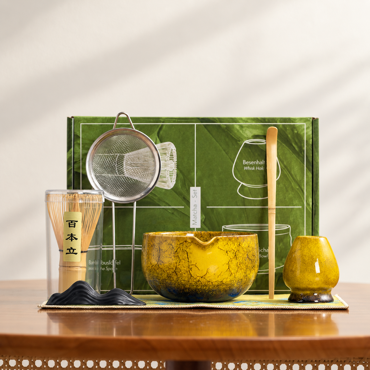 Mottled Yellow — Seven-Piece Set
