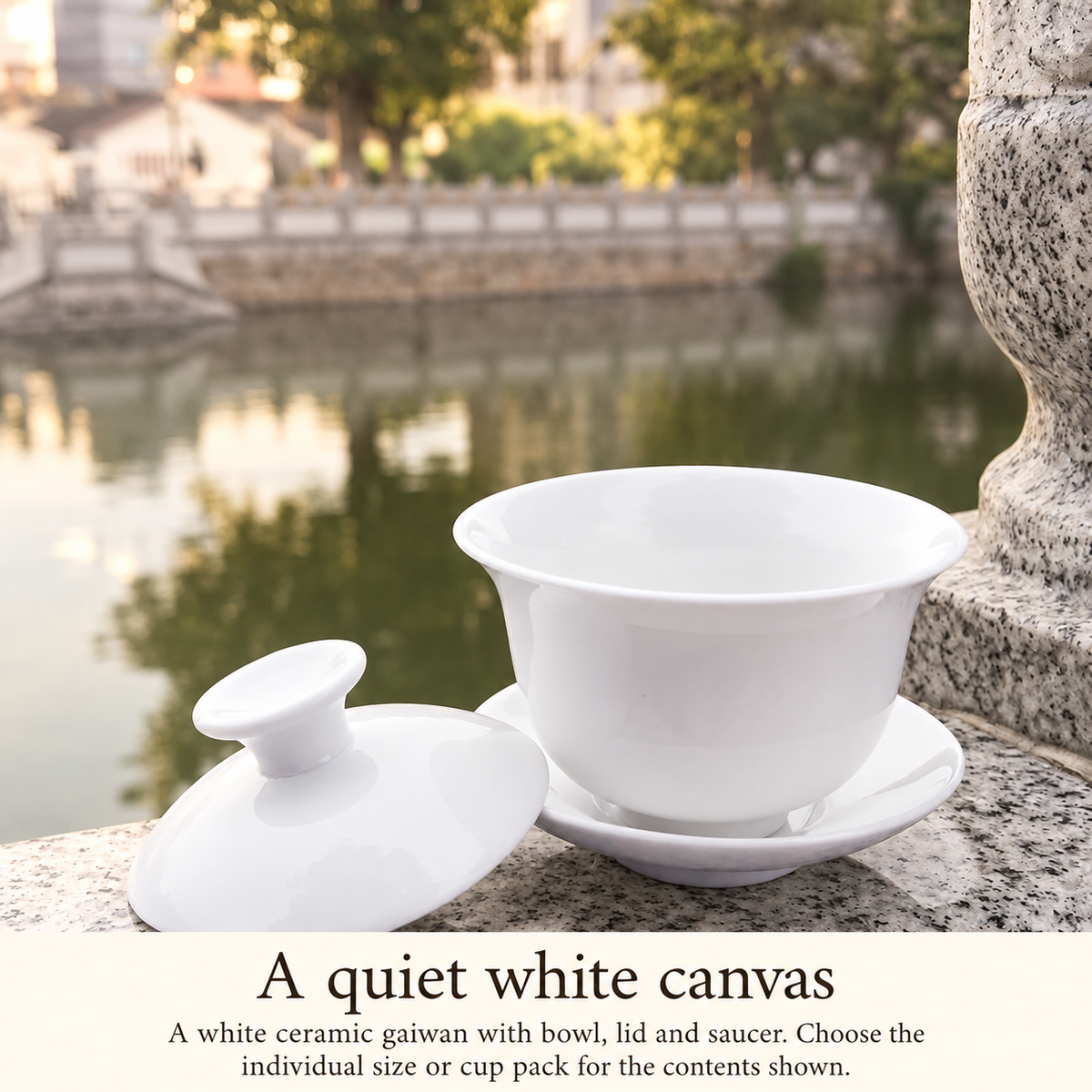 A quiet white canvas