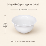White Ceramic Gaiwans & Tasting Cups — image 14