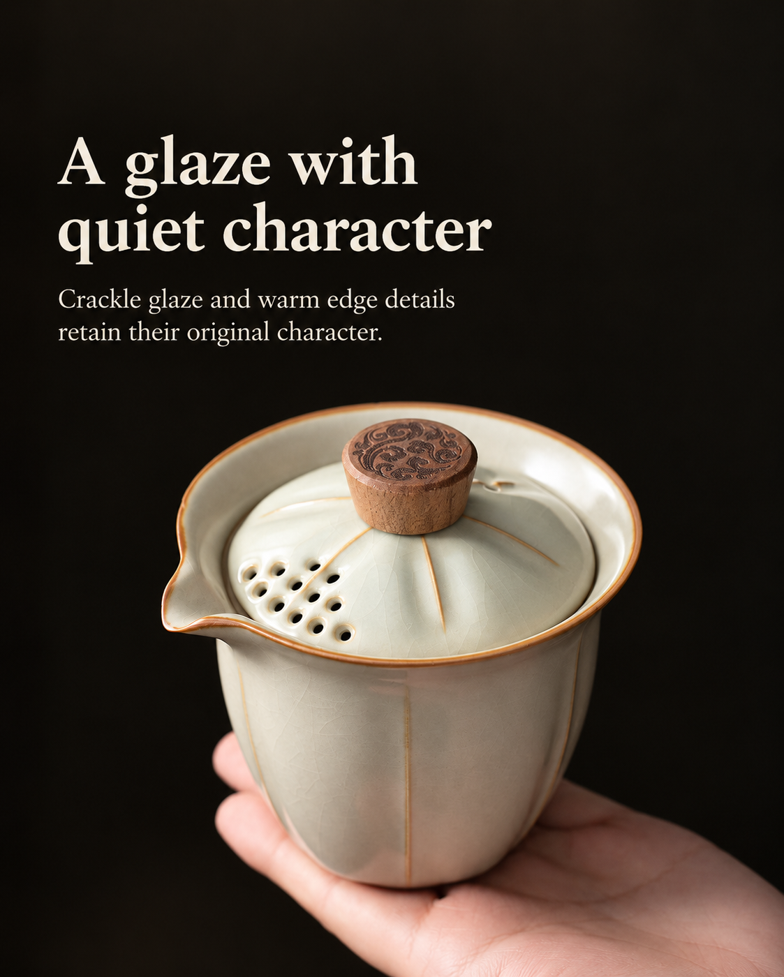 A glaze with quiet character