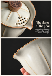 The shape of the pour