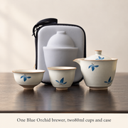 Ivory Crackle-Glaze Tea Brewers & Ritual Pieces — image 11