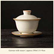 Ivory Crackle-Glaze Tea Brewers & Ritual Pieces — image 13