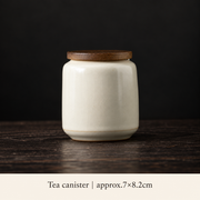 Ivory Tea Canister