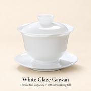 White Glaze Gaiwan