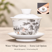 Water Village Gaiwan — Extra Lid Option