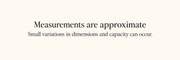 Measurements are approximate
