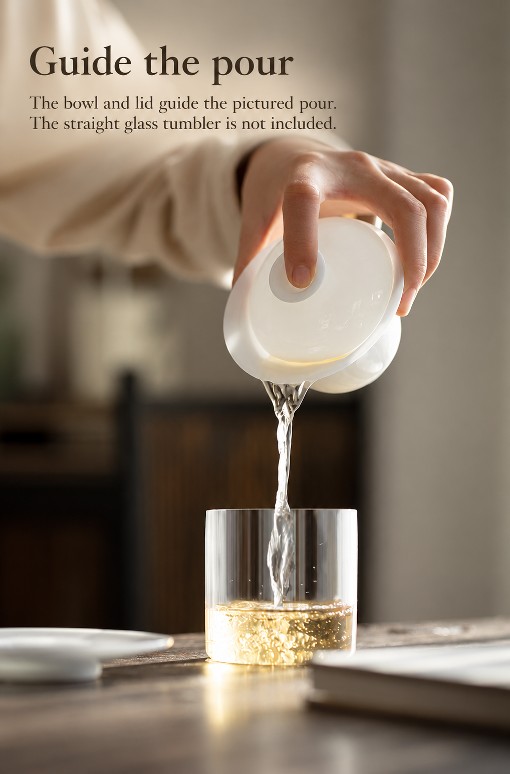 Guide the pour