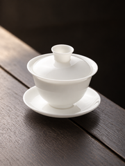 White Porcelain Gaiwans & Tea Ritual Sets — image 5