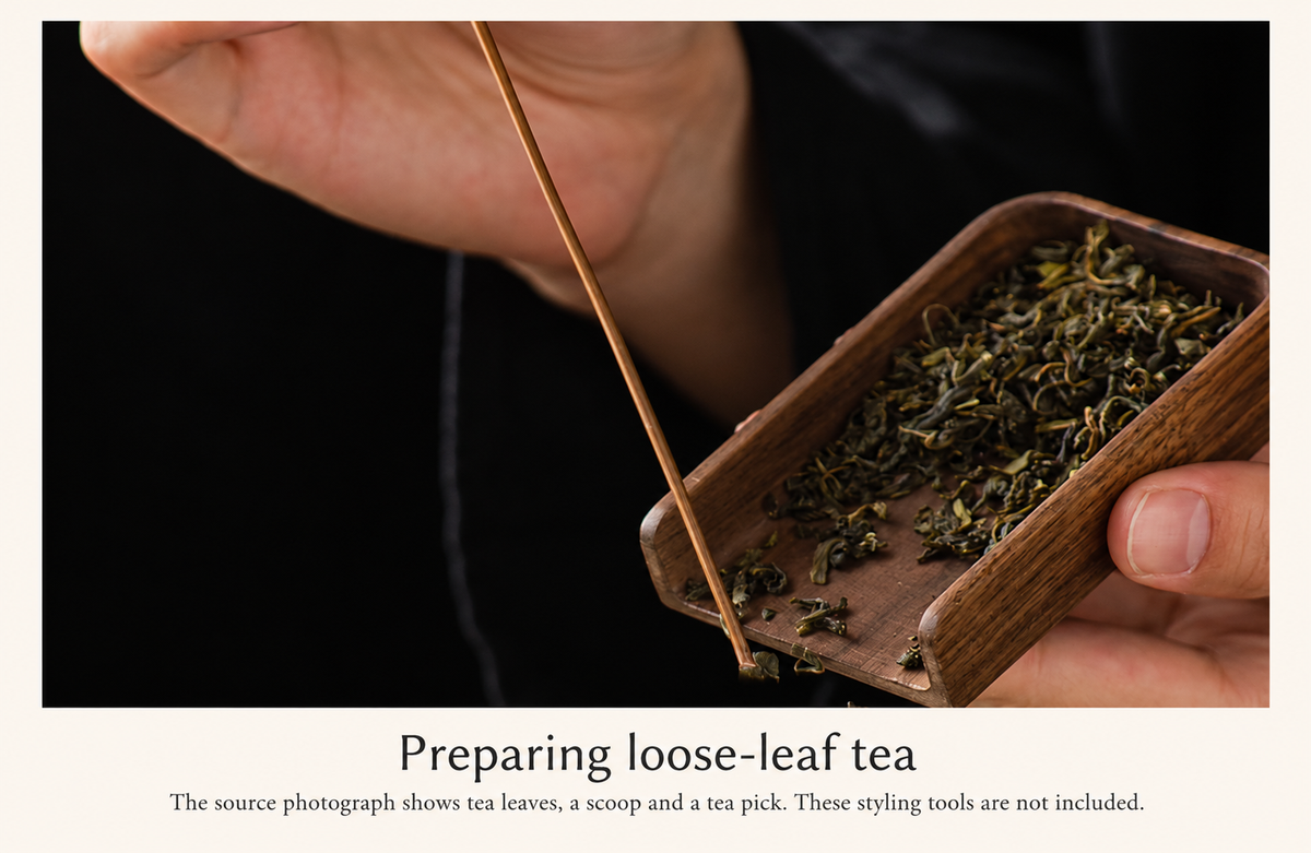 Preparing loose-leaf tea