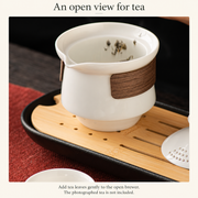 An open view for tea