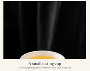 A small tasting cup