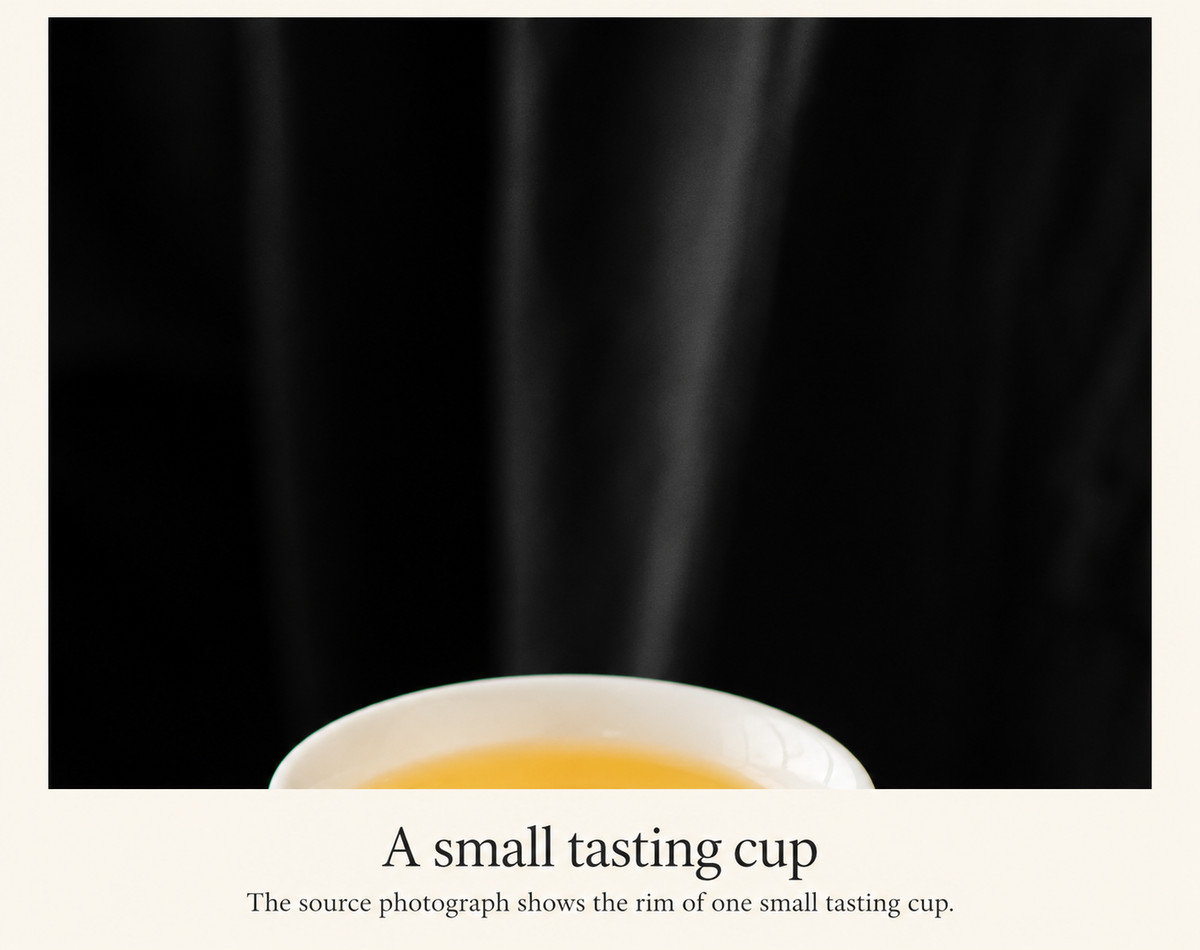A small tasting cup