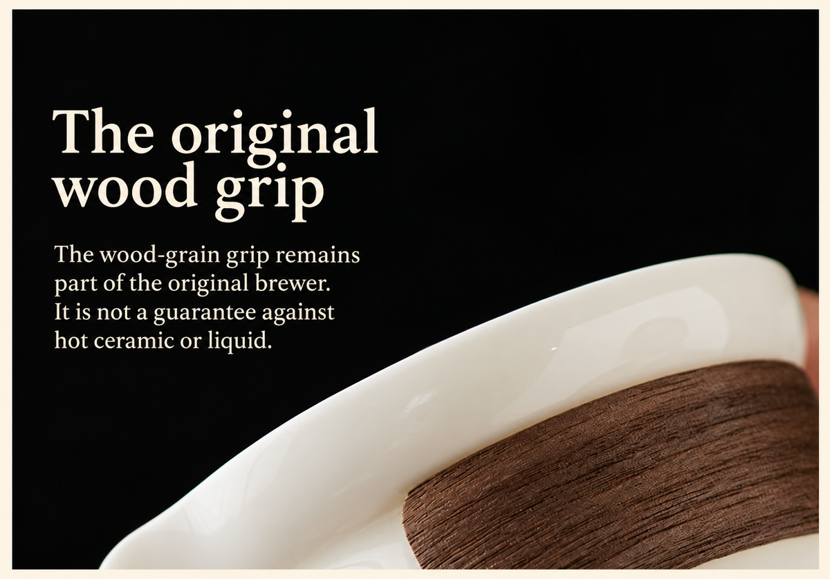 The original wood grip